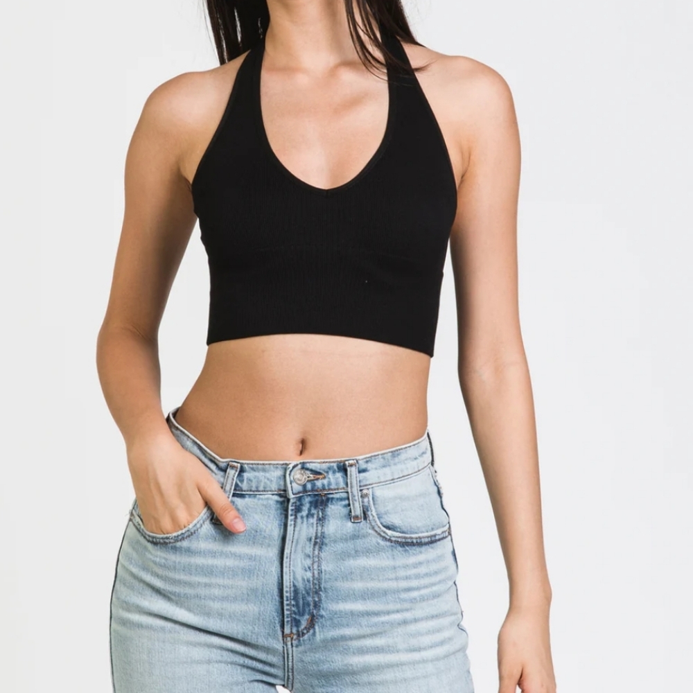 Brandy Melville Cropped Halter Top